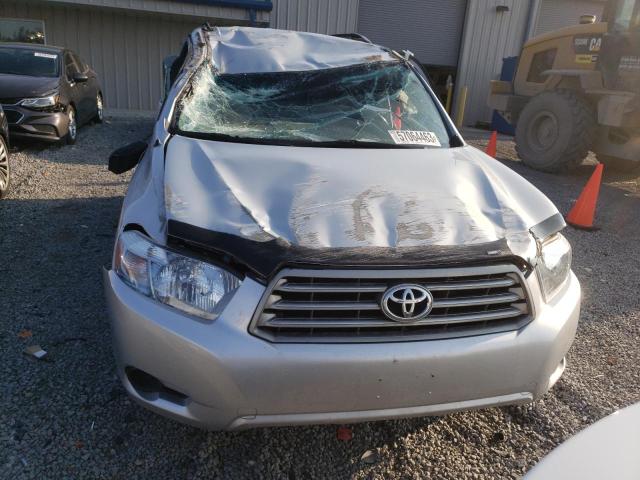 JTEDS41A782035124 - 2008 TOYOTA HIGHLANDER SILVER photo 5