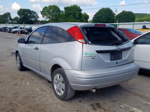 1FAHP31N86W237938 - 2006 FORD FOCUS ZX3  photo 3