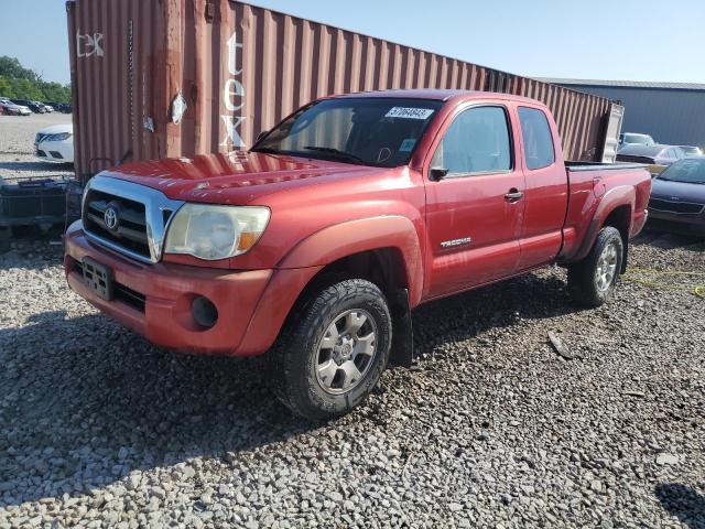 5TETX62NX7Z393455 - 2007 TOYOTA TACOMA PRERUNNER ACCESS CAB RED photo 1