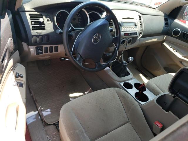 5TETX62NX7Z393455 - 2007 TOYOTA TACOMA PRERUNNER ACCESS CAB RED photo 8