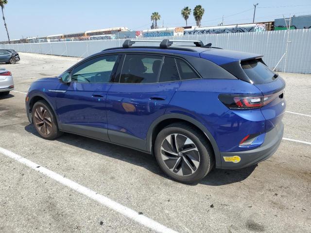 WVGGNPE23NP060786 - 2022 VOLKSWAGEN ID.4 PRO S ლურჯი ფოტო 2