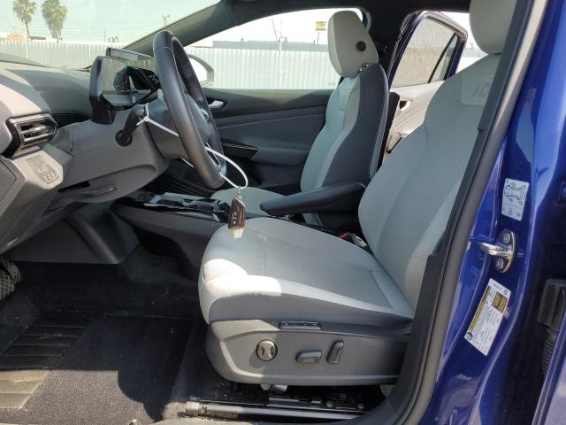 WVGGNPE23NP060786 - 2022 VOLKSWAGEN ID.4 PRO S ლურჯი ფოტო 7