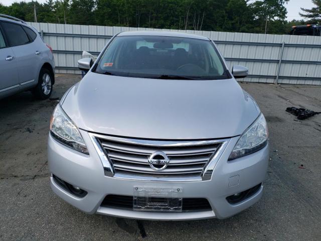 3N1AB7AP6EY214817 - 2014 NISSAN SENTRA S SILVER photo 5