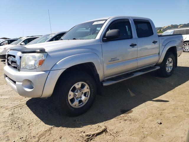 5TEJU62N65Z134443 - 2005 TOYOTA TACOMA DOUBLE CAB PRERUNNER SILVER photo 1
