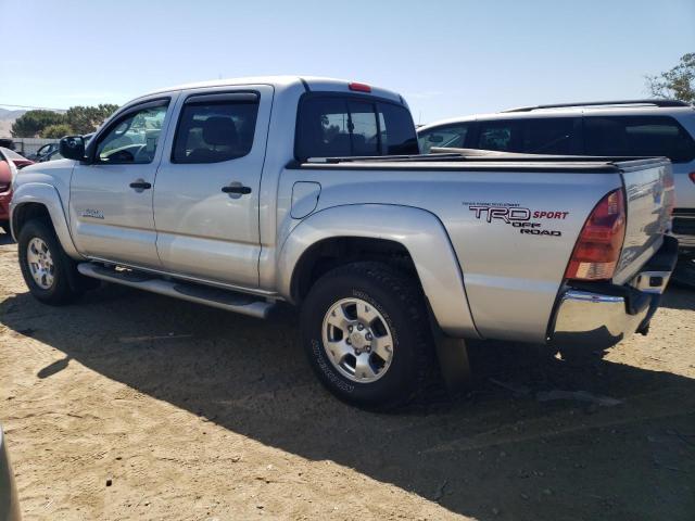 5TEJU62N65Z134443 - 2005 TOYOTA TACOMA DOUBLE CAB PRERUNNER SILVER photo 2