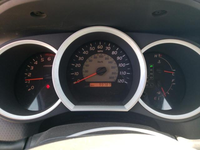 5TEJU62N65Z134443 - 2005 TOYOTA TACOMA DOUBLE CAB PRERUNNER SILVER photo 9