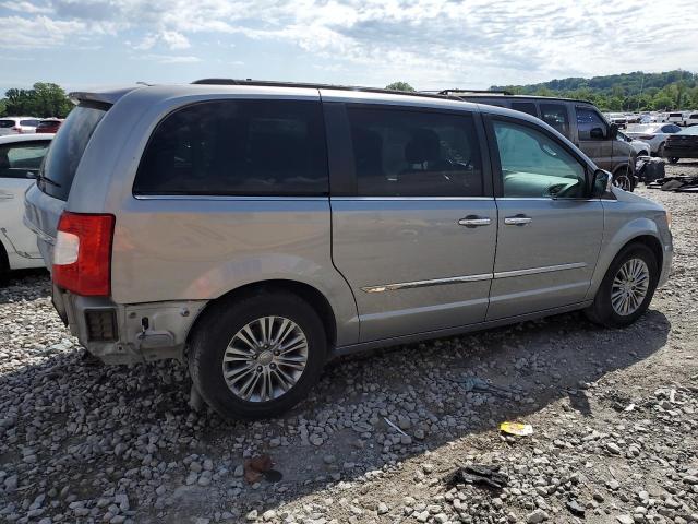 2C4RC1CG7GR247299 - 2016 CHRYSLER TOWN & COU TOURING L SILVER photo 3