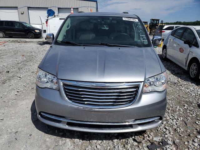 2C4RC1CG7GR247299 - 2016 CHRYSLER TOWN & COU TOURING L SILVER photo 5