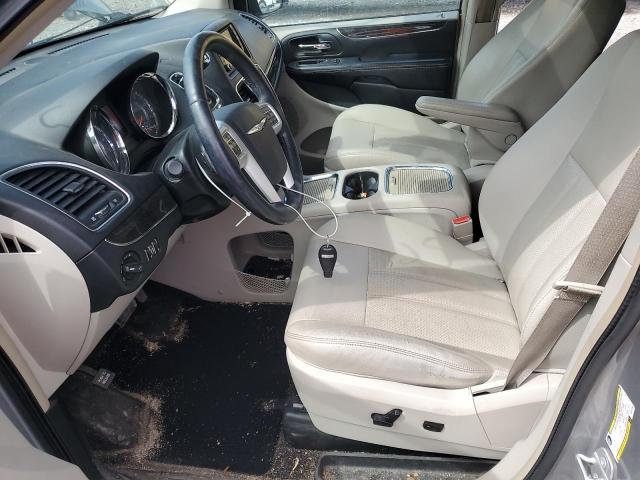 2C4RC1CG7GR247299 - 2016 CHRYSLER TOWN & COU TOURING L SILVER photo 7