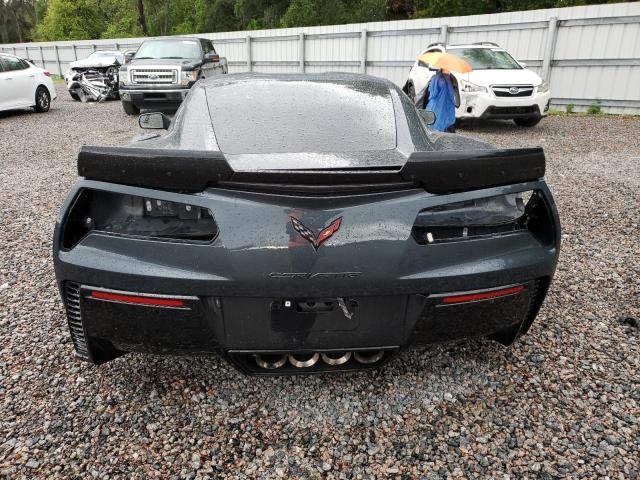 1G1YS2D61K5605893 - 2019 CHEVROLET CORVETTE Z06 2LZ CHARCOAL photo 6