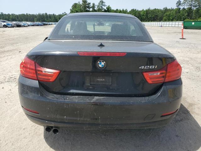 WBA3V7C59FP772282 - 2015 BMW 428 I SULEV BLACK photo 6