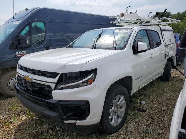 1GCGTCEN7N1300681 - 2022 CHEVROLET COLORADO LT WHITE photo 2
