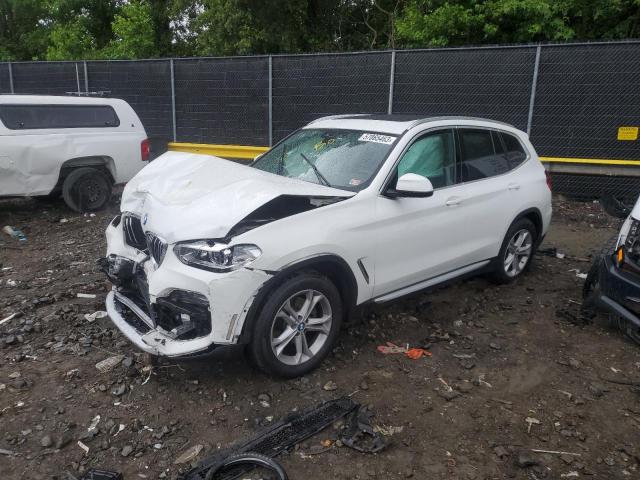 5UXTY5C09L9D03326 - 2020 BMW X3 XDRIVE30I WHITE photo 1