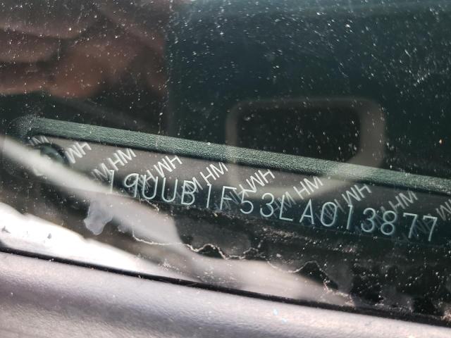 19UUB1F53LA013877 - 2020 ACURA TLX TECHNOLOGY BLACK photo 12