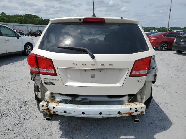 3C4PDDEG3DT659778 - 2013 DODGE JOURNEY R/T WHITE photo 6