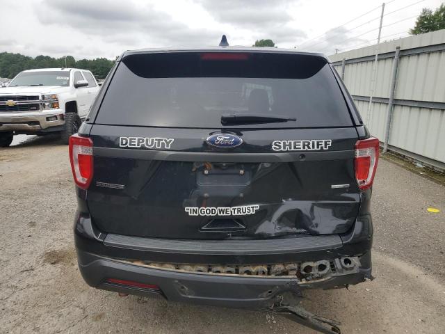1FM5K8AR0JGA46007 - 2018 FORD EXPLORER POLICE INTERCEPTOR 黑色 照片 6