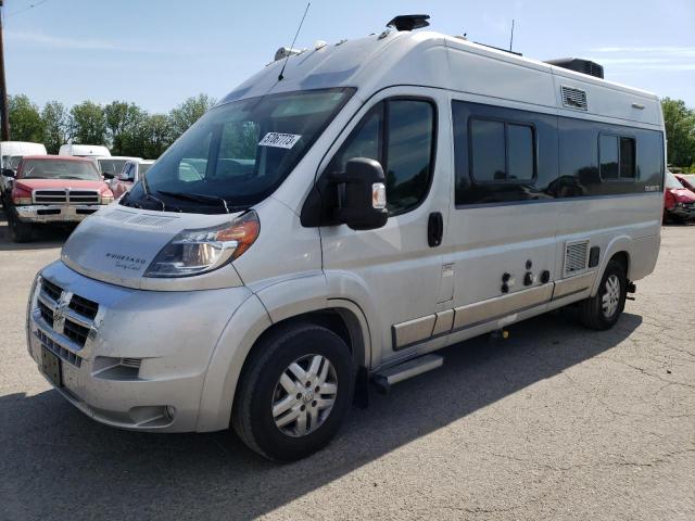 3C6URVJGXHE513203 - 2017 RAM PROMASTER 3500 HIGH ვერცხლისფერი ფოტო 2