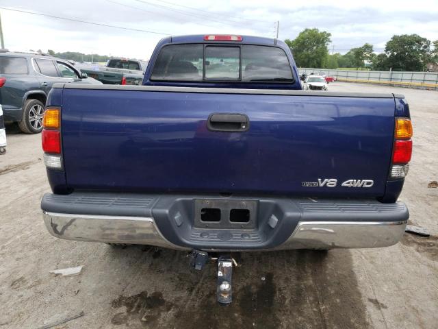 5TBBT44142S325172 - 2002 TOYOTA TUNDRA ACCESS CAB BLUE photo 6