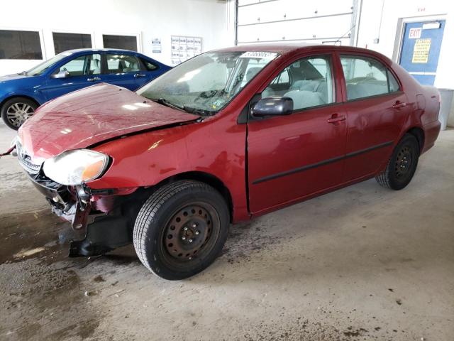 1NXBR32E08Z976062 - 2008 TOYOTA COROLLA CE RED photo 1