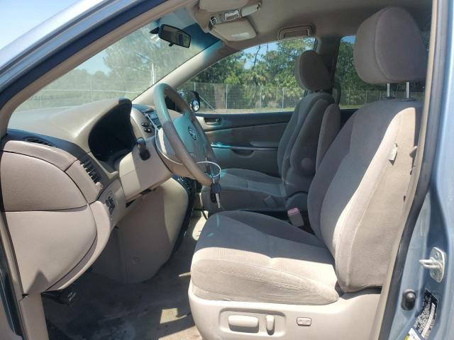 5TDBK23C89S028157 - 2009 TOYOTA SIENNA LE BLUE photo 7