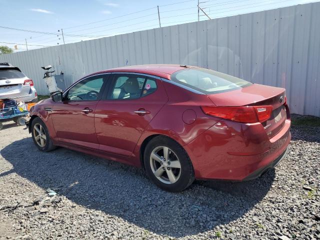 5XXGM4A75EG288738 - 2014 KIA OPTIMA LX RED photo 2