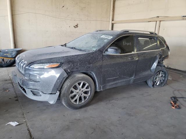 1C4PJLCB8GW125667 - 2016 JEEP CHEROKEE LATITUDE GRAY photo 1