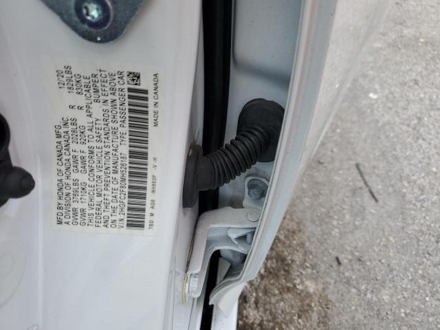 2HGFC2F80MH526187 - 2021 HONDA CIVIC SPORT 白色 照片 13