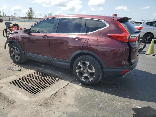 7FARW1H82JE026581 - 2018 HONDA CR-V EXL RED photo 2