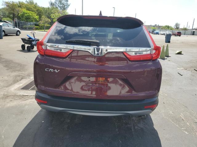 7FARW1H82JE026581 - 2018 HONDA CR-V EXL RED photo 6