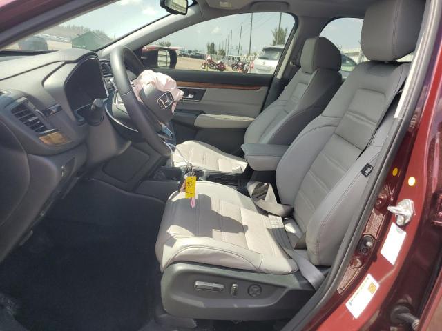 7FARW1H82JE026581 - 2018 HONDA CR-V EXL RED photo 7