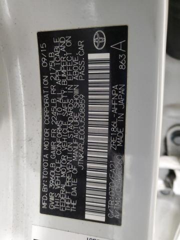 JTNKARJE0GJ508859 - 2016 TOYOTA SCION IM WHITE photo 12