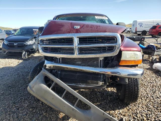 1B7GG22N3YS701288 - 2000 DODGE DAKOTA MAROON photo 5