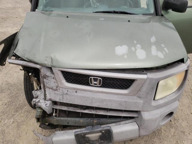 5J6YH28583L019125 - 2003 HONDA ELEMENT EX GREEN photo 11