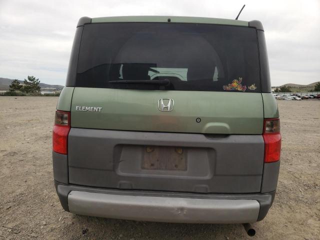 5J6YH28583L019125 - 2003 HONDA ELEMENT EX GREEN photo 6