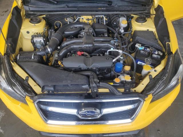 JF2GPADC8F8238694 - 2015 SUBARU XV CROSSTR 2.0 PREMIUM YELLOW photo 11