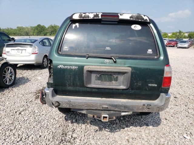 JT3GM84RXY0060717 - 2000 TOYOTA 4RUNNER GREEN photo 6