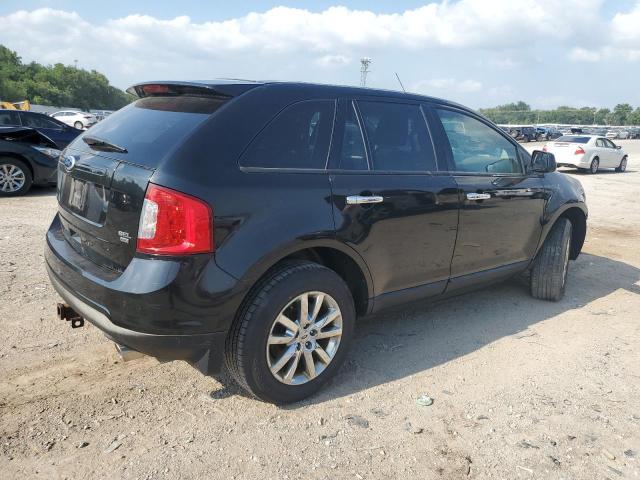 2FMDK4JC8BBA02698 - 2011 FORD EDGE SEL BLACK photo 3