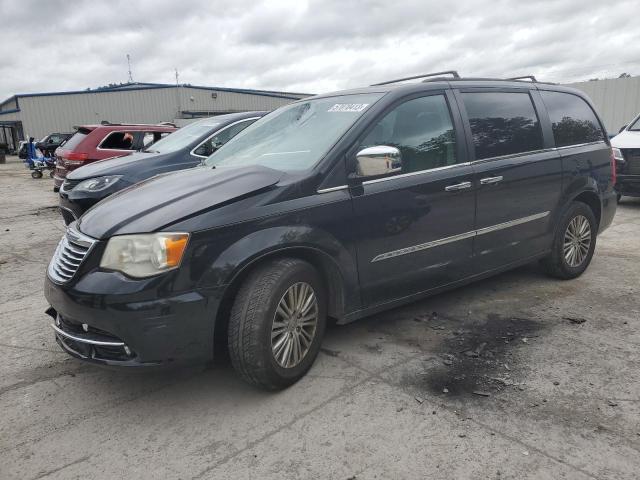 2C4RC1CG8ER373278 - 2014 CHRYSLER TOWN & COU TOURING L BLACK photo 1