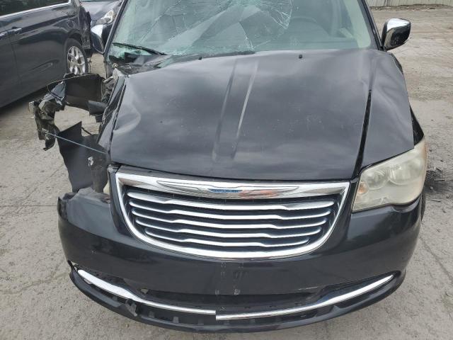 2C4RC1CG8ER373278 - 2014 CHRYSLER TOWN & COU TOURING L BLACK photo 12