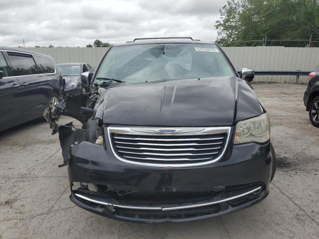 2C4RC1CG8ER373278 - 2014 CHRYSLER TOWN & COU TOURING L BLACK photo 5
