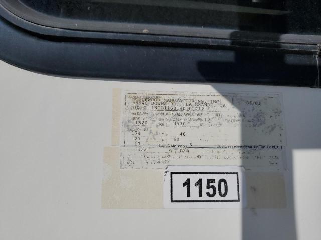 1NCB1150140102712 - 2004 ARTC CAMPER WHITE photo 10