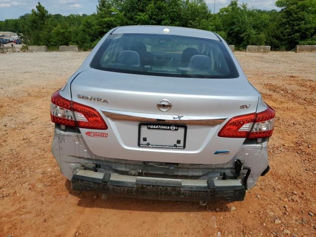 3N1AB7AP9DL661038 - 2013 NISSAN SENTRA S SILVER photo 6