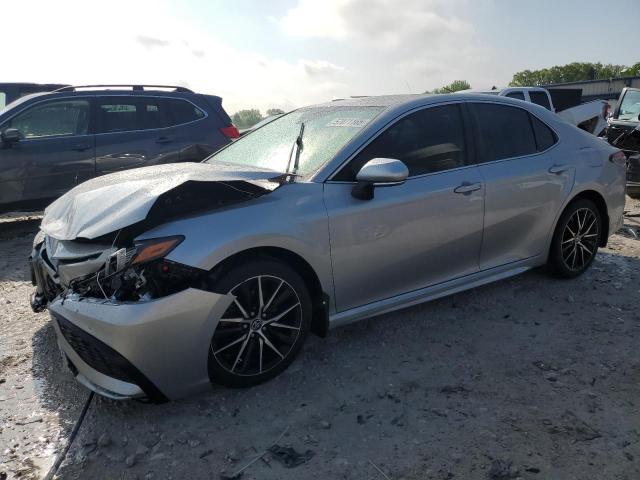 4T1T11BK7PU081169 - 2023 TOYOTA CAMRY SE NIGHT SHADE SILVER photo 1