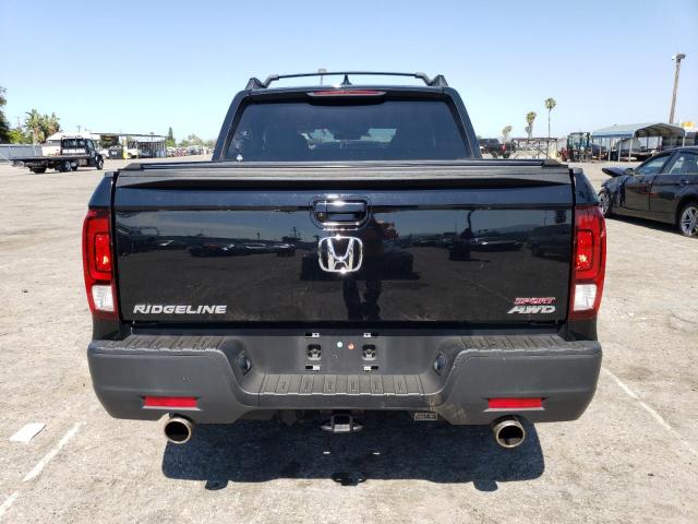 5FPYK3F13MB003374 - 2021 HONDA RIDGELINE SPORT BLACK photo 6