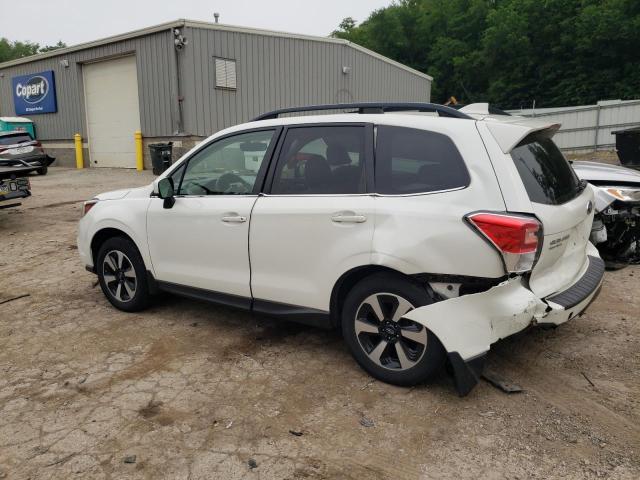 JF2SJALC6HH514385 - 2017 SUBARU FORESTER 2.5I LIMITED WHITE photo 2