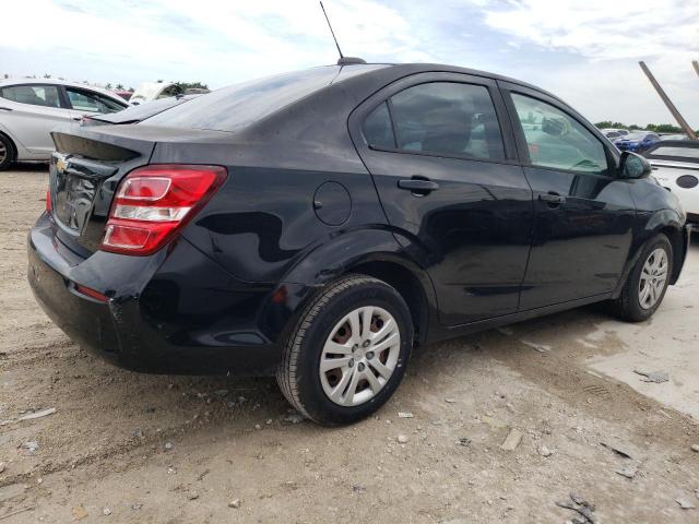 1G1JB5SH1H4158083 - 2017 CHEVROLET SONIC LS BLACK photo 3