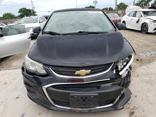 1G1JB5SH1H4158083 - 2017 CHEVROLET SONIC LS BLACK photo 5