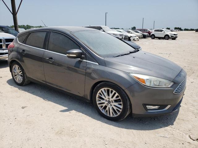 1FADP3N24FL240447 - 2015 FORD FOCUS TITANIUM GRAY photo 4