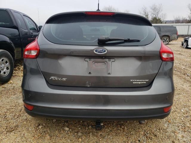 1FADP3N24FL240447 - 2015 FORD FOCUS TITANIUM GRAY photo 6