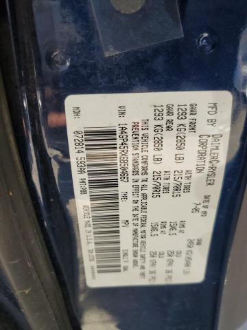 1A4GP45RX6B504667 - 2006 CHRYSLER TOWN & COU 蓝色 照片 13